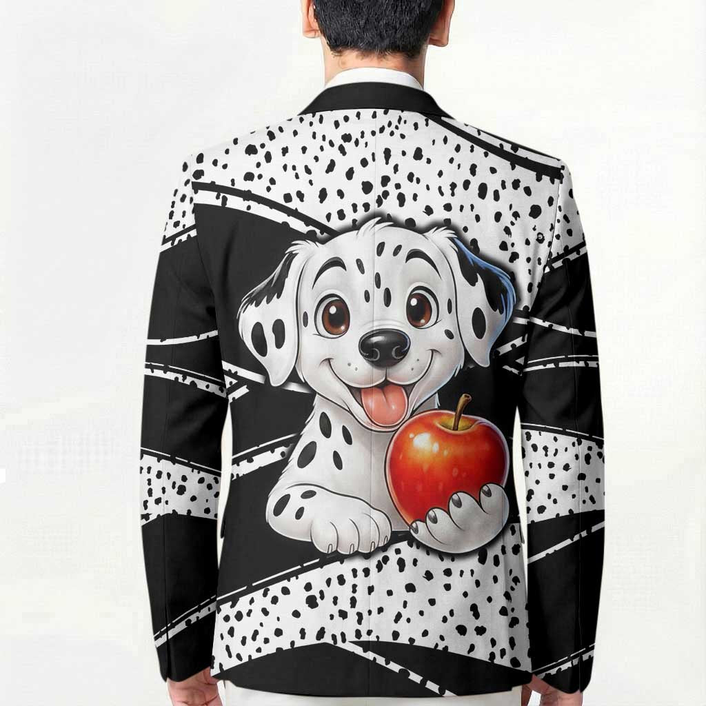 101 Days of School Dalmatian Blazer 100th Days Teacher Girl Boy - Spotted Mono Spiral