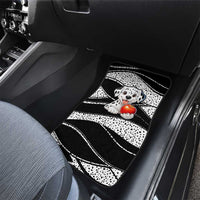 101 Days of School Dalmatian Car Mats 100th Days Teacher Girl Boy - Spotted Mono Spiral