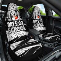 101 Days of School Dalmatian Car Seat Cover 100th Days Teacher Girl Boy - Spotted Mono Spiral