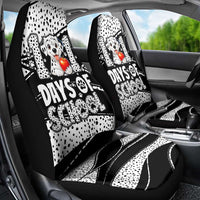 101 Days of School Dalmatian Car Seat Cover 100th Days Teacher Girl Boy - Spotted Mono Spiral
