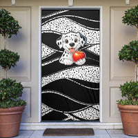 101 Days of School Dalmatian Door Cover 100th Days Teacher Girl Boy - Spotted Mono Spiral