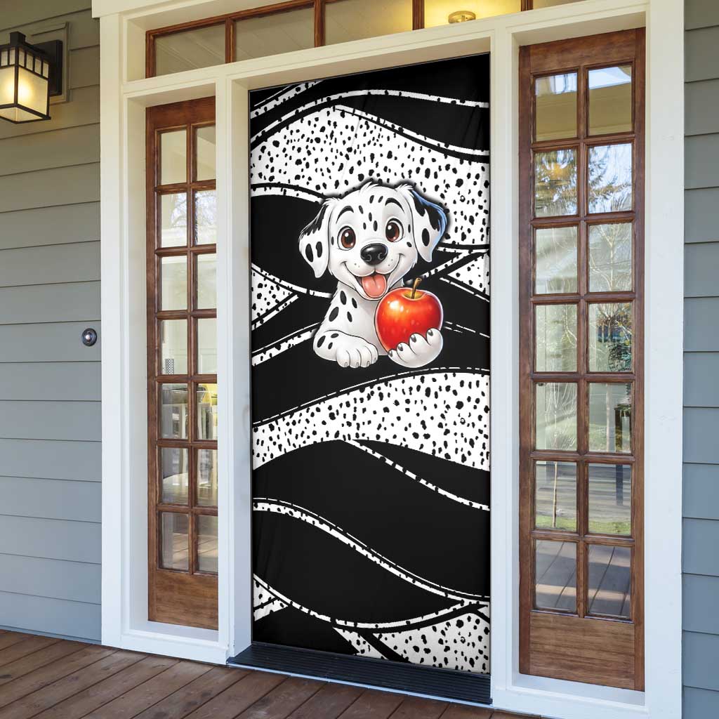 101 Days of School Dalmatian Door Cover 100th Days Teacher Girl Boy - Spotted Mono Spiral