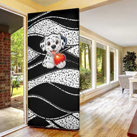 101 Days of School Dalmatian Door Cover 100th Days Teacher Girl Boy - Spotted Mono Spiral