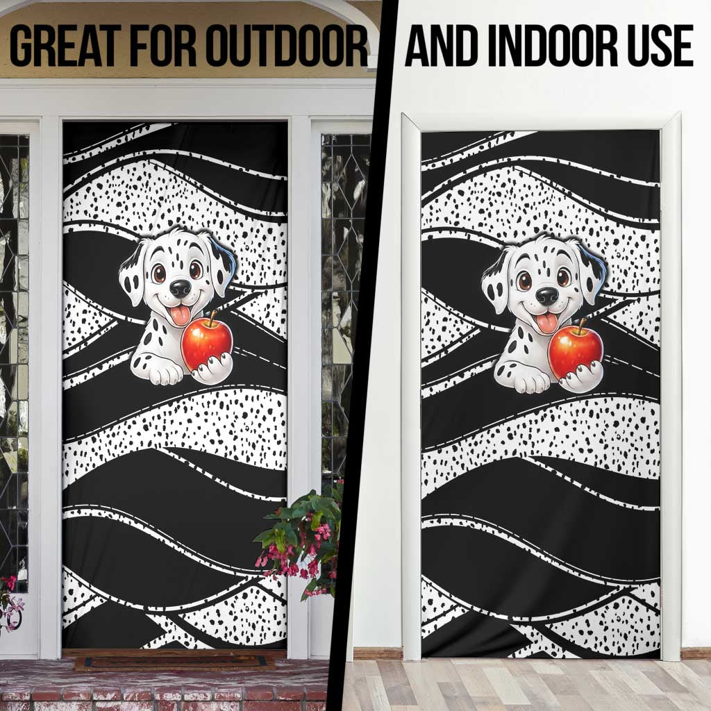 101 Days of School Dalmatian Door Cover 100th Days Teacher Girl Boy - Spotted Mono Spiral