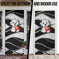 101 Days of School Dalmatian Door Cover 100th Days Teacher Girl Boy - Spotted Mono Spiral