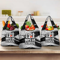 101 Days of School Dalmatian Grocery Bag 100th Days Teacher Girl Boy - Spotted Mono Spiral