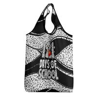 101 Days of School Dalmatian Grocery Bag 100th Days Teacher Girl Boy - Spotted Mono Spiral