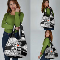 101 Days of School Dalmatian Grocery Bag 100th Days Teacher Girl Boy - Spotted Mono Spiral