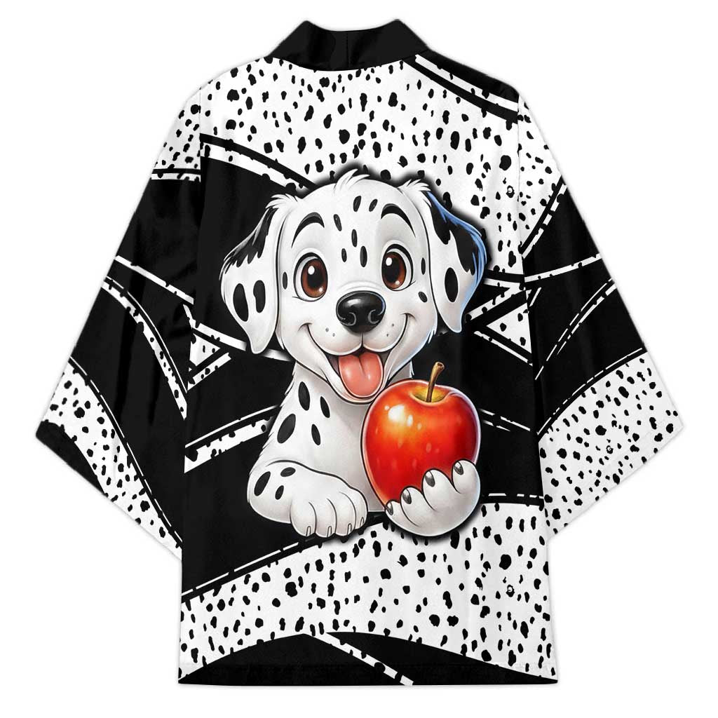101 Days of School Dalmatian Kimono 100th Days Teacher Girl Boy - Spotted Mono Spiral