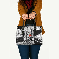 101 Days of School Dalmatian Leather Bag 100th Days Teacher Girl Boy - Spotted Mono Spiral