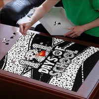 101 Days of School Dalmatian Puzzle 100th Days Teacher Girl Boy - Spotted Mono Spiral