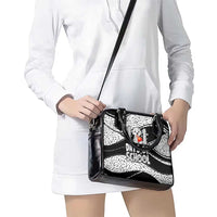 101 Days of School Dalmatian Shoulder Handbag 100th Days Teacher Girl Boy - Spotted Mono Spiral