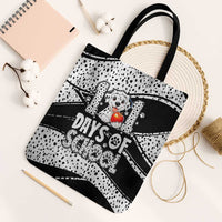 101 Days of School Dalmatian Tote Bag 100th Days Teacher Girl Boy - Spotted Mono Spiral