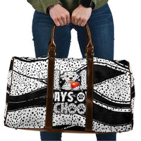 101 Days of School Dalmatian Travel Bag 100th Days Teacher Girl Boy - Spotted Mono Spiral