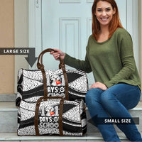 101 Days of School Dalmatian Travel Bag 100th Days Teacher Girl Boy - Spotted Mono Spiral