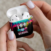 100 Days of School Baseball AirPods Case with Sweet Melting Drip Pattern