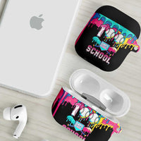 100 Days of School Baseball AirPods Case with Sweet Melting Drip Pattern