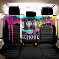 100 Days of School Baseball Back Car Seat Cover with Sweet Melting Drip Pattern