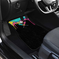 100 Days of School Baseball Car Mats with Sweet Melting Drip Pattern