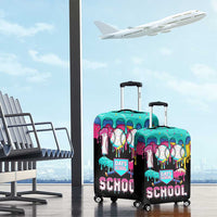 100 Days of School Baseball Luggage Cover with Sweet Melting Drip Pattern
