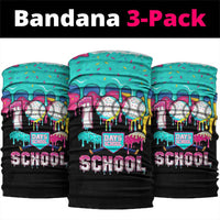 100 Days of School Baseball Neck Gaiter with Sweet Melting Drip Pattern
