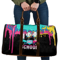100 Days of School Baseball Travel Bag with Sweet Melting Drip Pattern