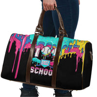 100 Days of School Baseball Travel Bag with Sweet Melting Drip Pattern