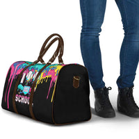100 Days of School Baseball Travel Bag with Sweet Melting Drip Pattern