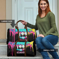 100 Days of School Baseball Travel Bag with Sweet Melting Drip Pattern