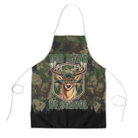 Deer 100 Days of School Apron Camo Deer Adventure Forest