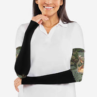 Deer 100 Days of School Arm Sleeves Camo Deer Adventure Forest