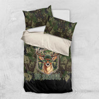 Deer 100 Days of School Bedding Set Camo Deer Adventure Forest