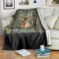 Deer 100 Days of School Blanket Camo Deer Adventure Forest