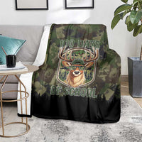 Deer 100 Days of School Blanket Camo Deer Adventure Forest