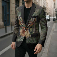 Deer 100 Days of School Blazer Camo Deer Adventure Forest