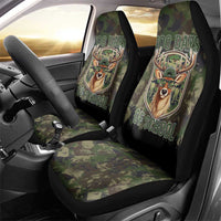 Deer 100 Days of School Car Seat Cover Camo Deer Adventure Forest