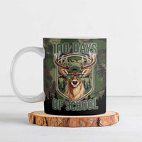 Deer 100 Days of School Ceramic Mug Camo Deer Adventure Forest