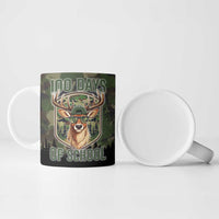 Deer 100 Days of School Ceramic Mug Camo Deer Adventure Forest