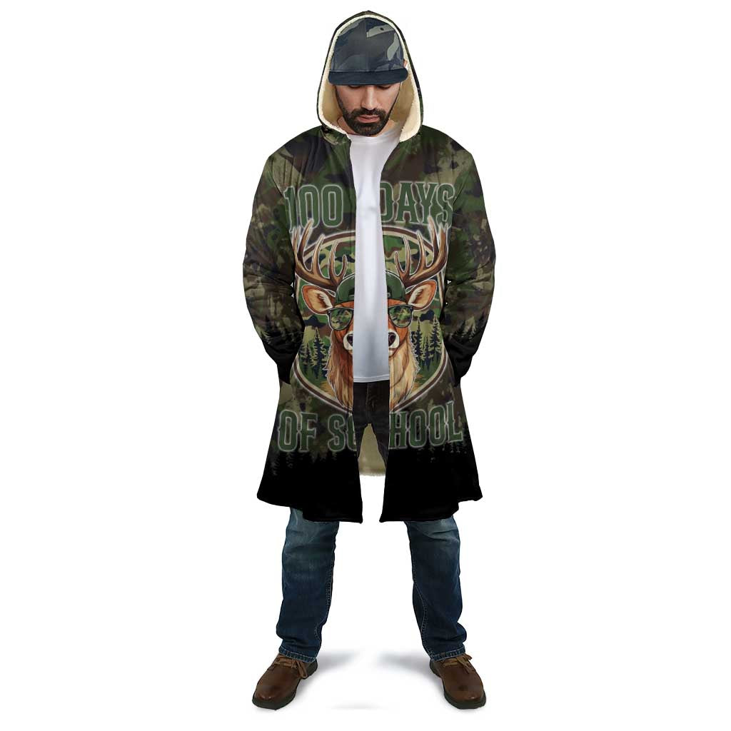 Deer 100 Days of School Cloak Camo Deer Adventure Forest