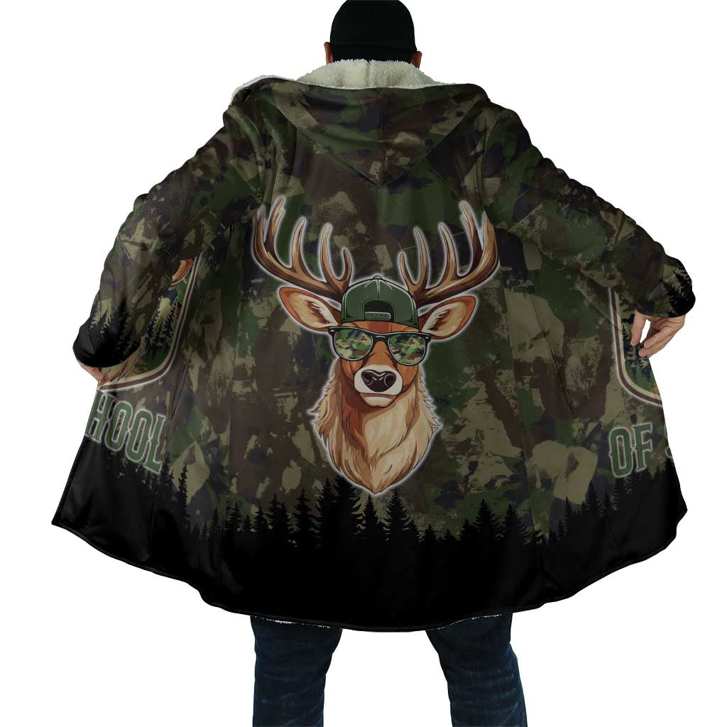 Deer 100 Days of School Cloak Camo Deer Adventure Forest