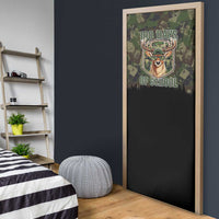 Deer 100 Days of School Door Cover Camo Deer Adventure Forest