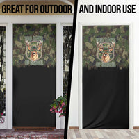 Deer 100 Days of School Door Cover Camo Deer Adventure Forest