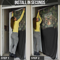 Deer 100 Days of School Door Cover Camo Deer Adventure Forest