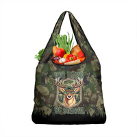 Deer 100 Days of School Grocery Bag Camo Deer Adventure Forest