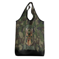 Deer 100 Days of School Grocery Bag Camo Deer Adventure Forest