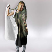 Deer 100 Days of School Hooded Blanket Camo Deer Adventure Forest