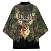 Deer 100 Days of School Kimono Camo Deer Adventure Forest