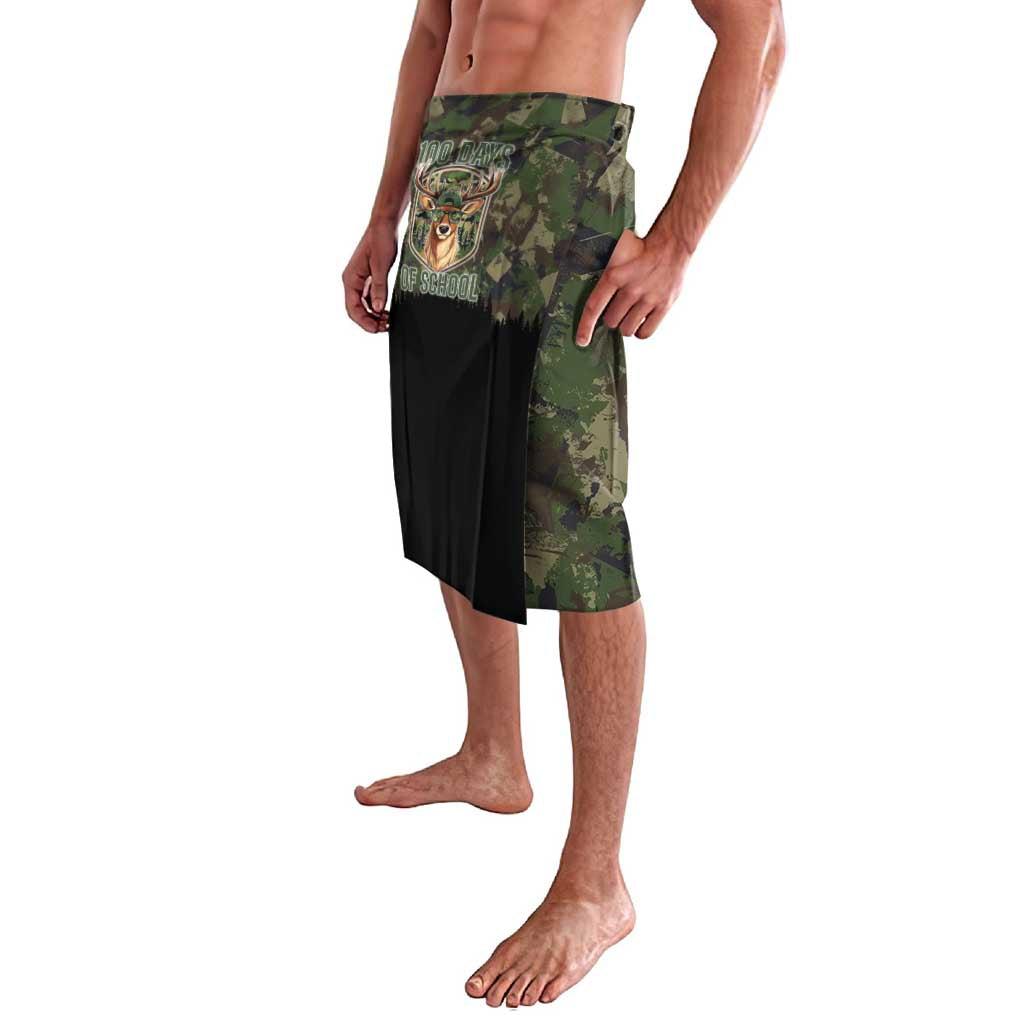 Deer 100 Days of School Lavalava Camo Deer Adventure Forest