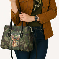 Deer 100 Days of School Leather Bag Camo Deer Adventure Forest