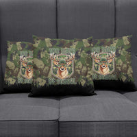 Deer 100 Days of School Pillow Cover Camo Deer Adventure Forest